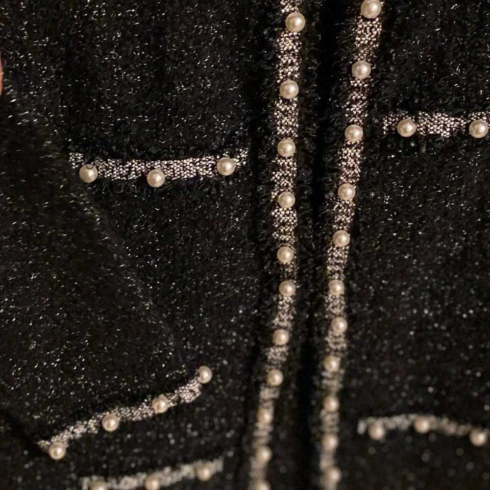 White House Black Market Sweater jacket - Picture 2 of 5